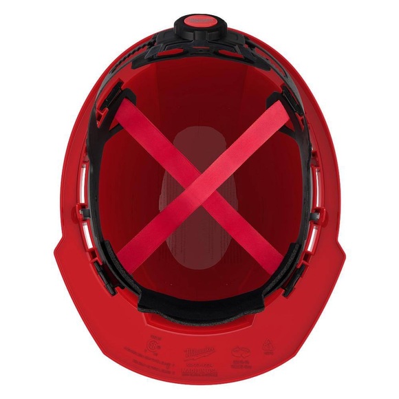 BOLT Red Type 1 Class E Front Brim Non-Vented Hard Hat NWT - Picture 7 of 13